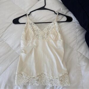 Moda International Cream Lace Top